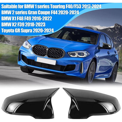 Spiegelkappenerset für BMW 1er/2er/X1/X2 Touring (2017-2024) Schwarz