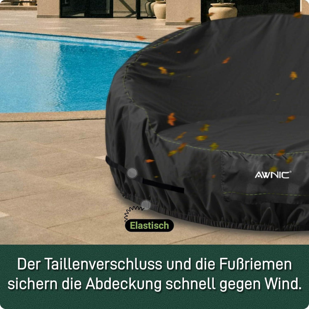 Sonneninsel Abdeckung Wasserdicht – Ø230x90/48cm