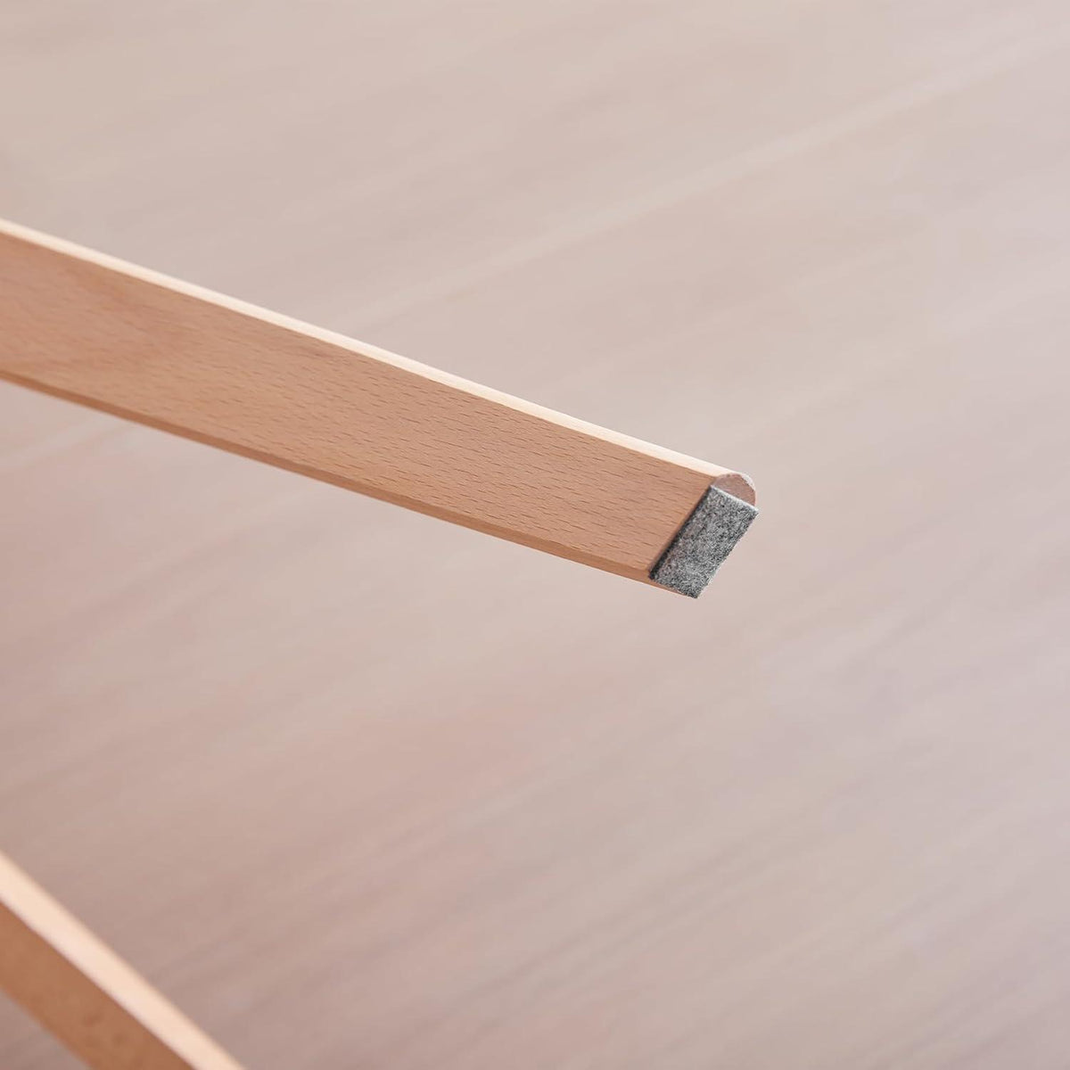 Esszimmer-Set Holz mit 4 skandinavischen Stühlen