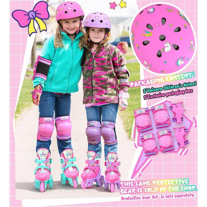 Einhorn Kinderhelm Fahrradhelm Rosa, 48-52 cm