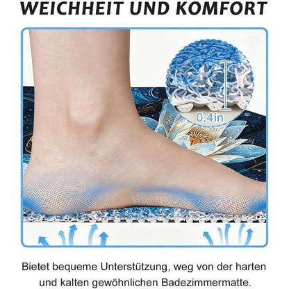 Rutschfeste Duschmatte 120x150 cm – Modern & Komfortabel