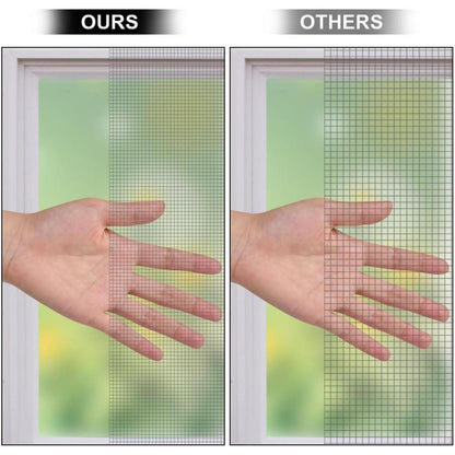 Fliegengitter Fenster 200x250cm – Schneidbar, UV-Beständig & Insektenschutz
