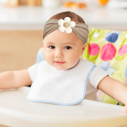 Baby-Stirnbänder 3er-Pack – Weiche Haarbänder für Neugeborene