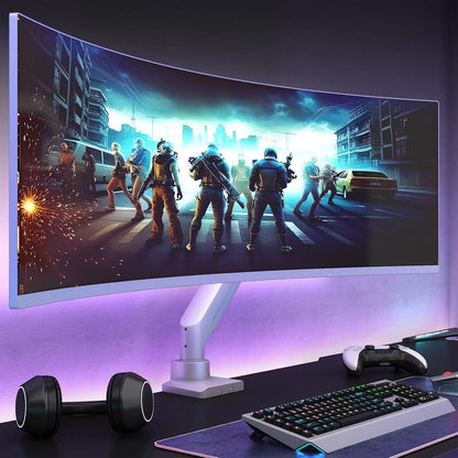 Monitorhalterung Gasfederarm für Ultrawide bis 49 Zoll