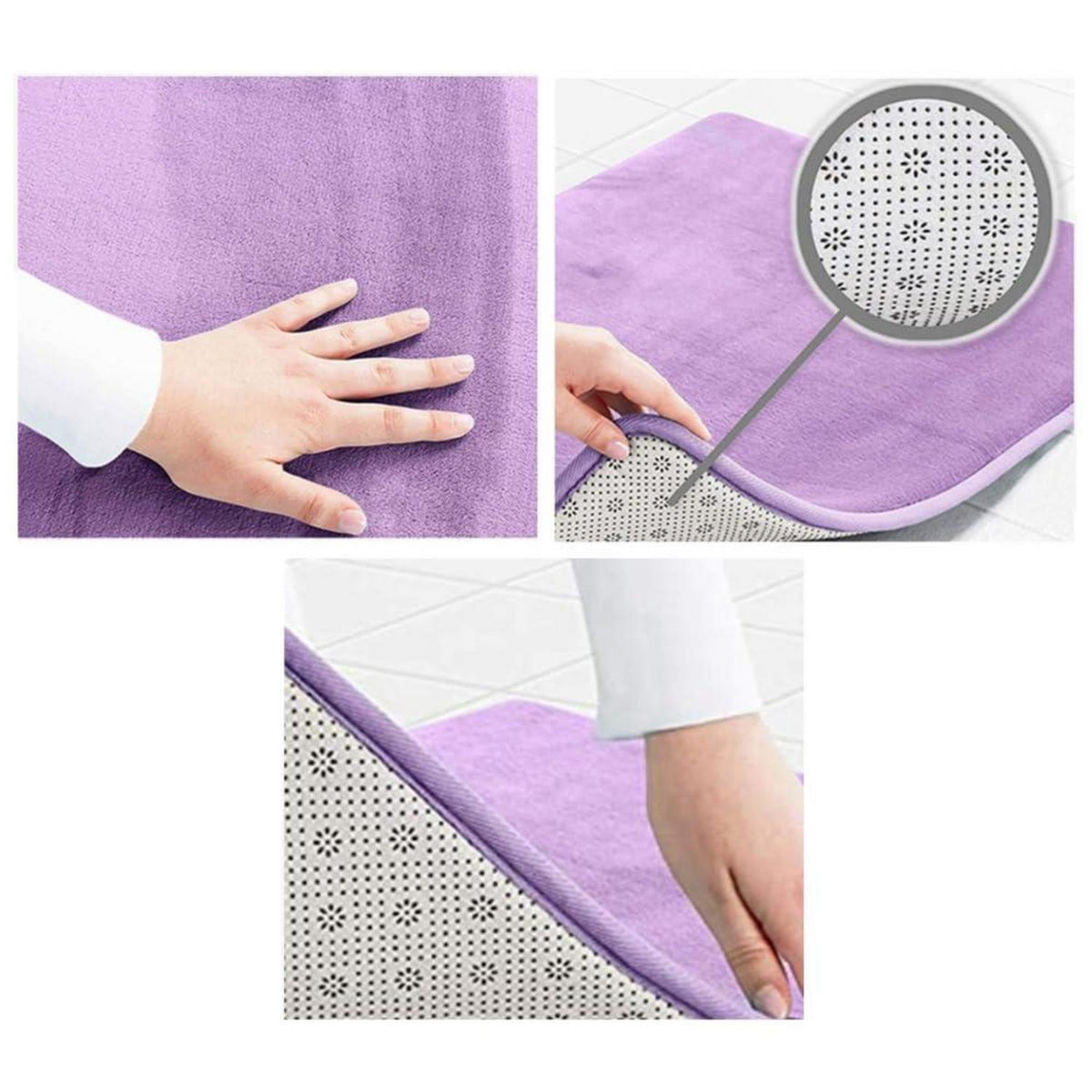 Runder Korallensamt Teppich – Rutschfest & Waschbar 200cm