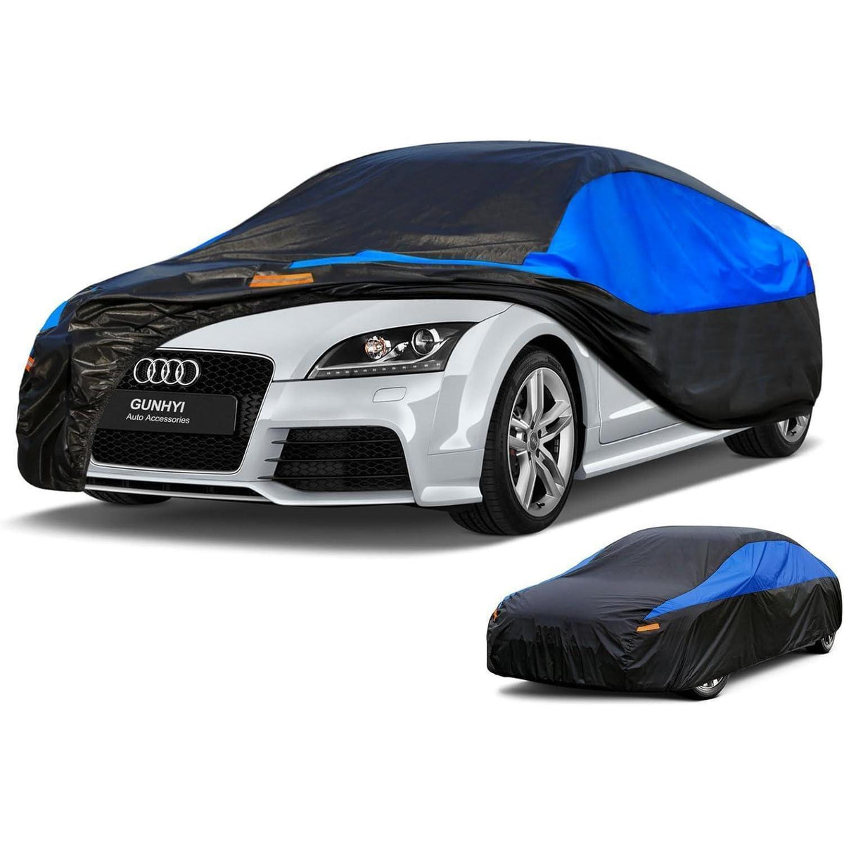Wasserdichte Autoabdeckung für Porsche, BMW, Audi & Co. (bis 450cm)