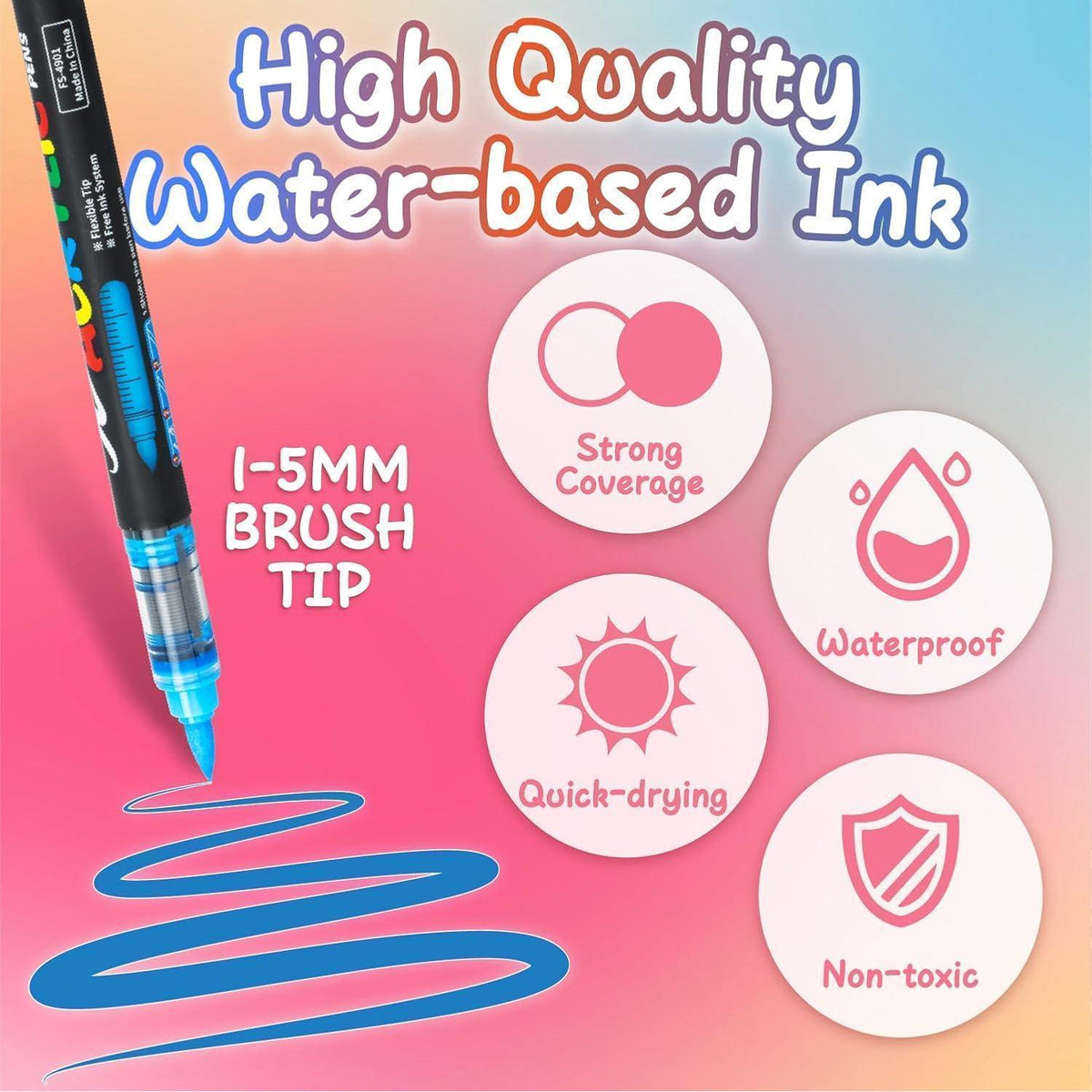 120 Acrylmarker Set für Steine, Glas & Co. – Vielseitig & Kreativ