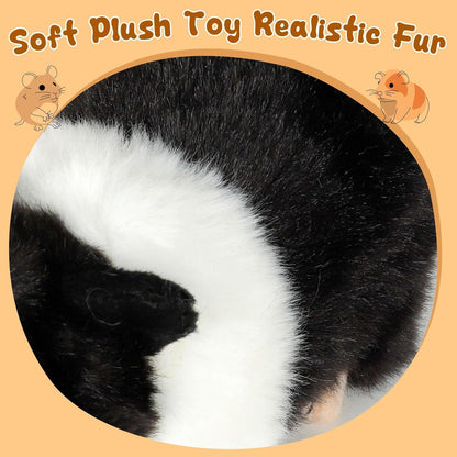 Schwarz Meerschweinchen Kuscheltier - Realistisch & Weich