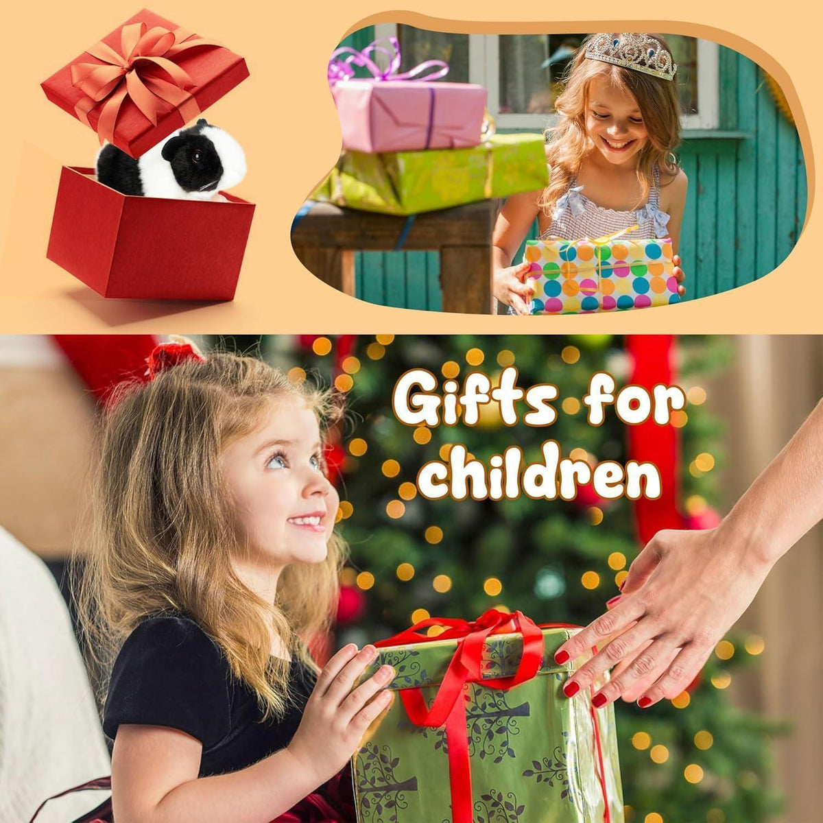 Schwarz Meerschweinchen Kuscheltier - Realistisch & Weich