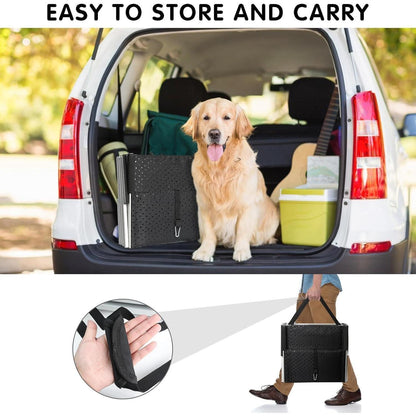 Hundetreppe Auto klappbar – 4 Stufen, 70-90cm
