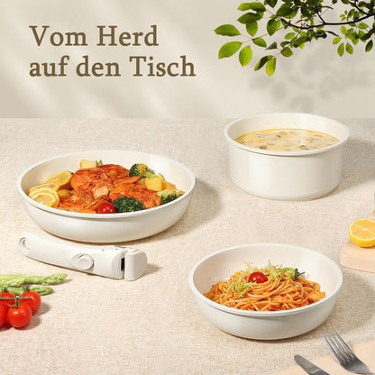 15-teiliges Granit Topfset mit Antihaftbeschichtung