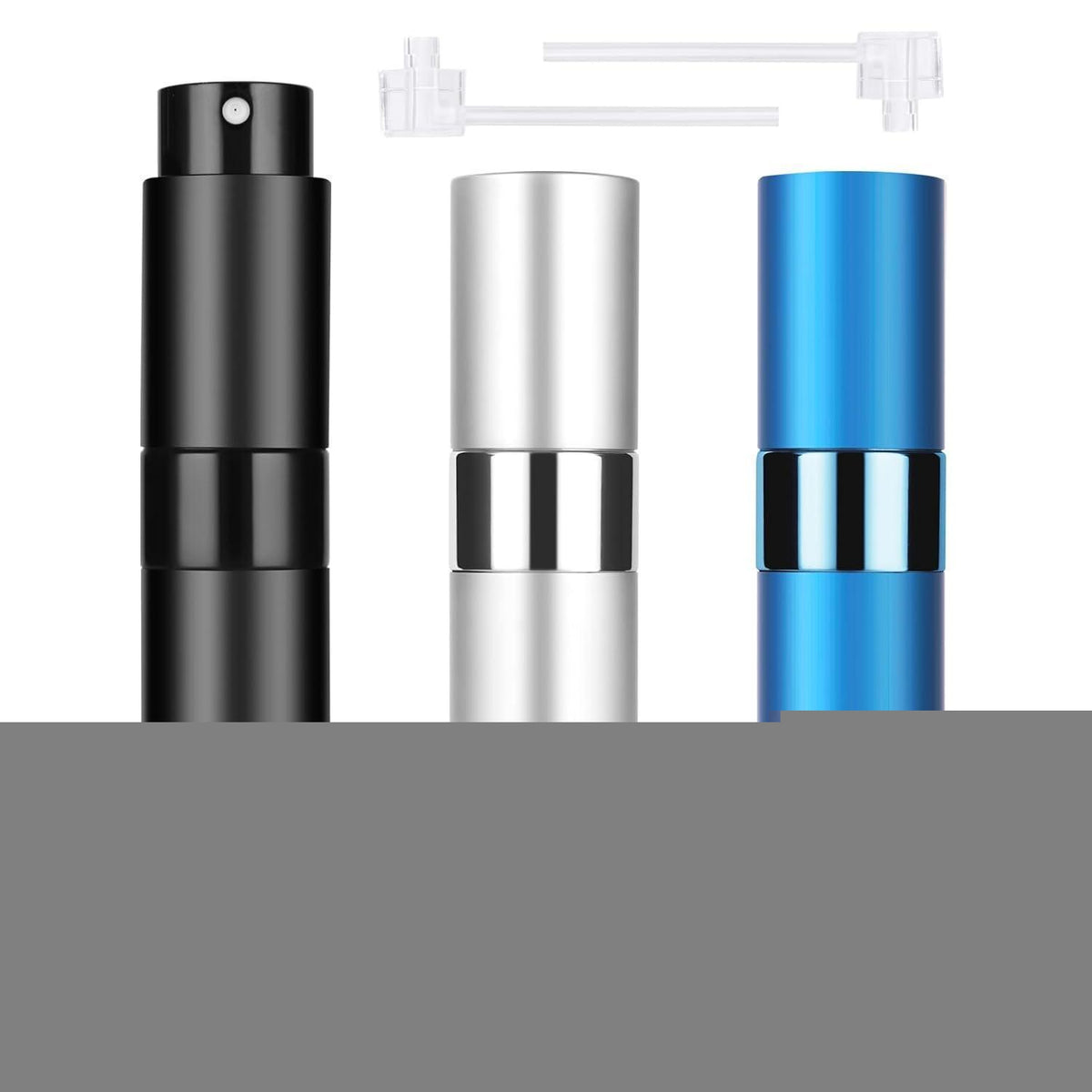 Mini Parfümzerstäuber 3er Set 10ml Nachfüllbar Reise Sprühflasche