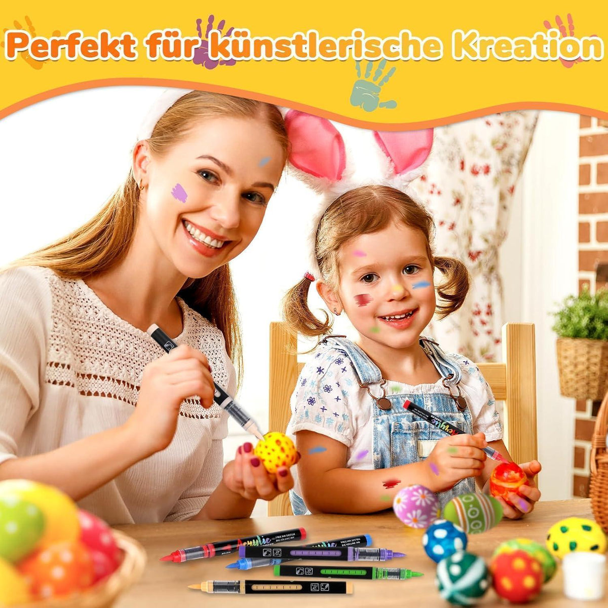 168er Acryl Marker Set – Vielseitige Farben für Kunst & Basteln