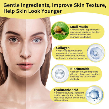 Schneckenmucin Hautpflege Set Anti-Falten & Reparatur