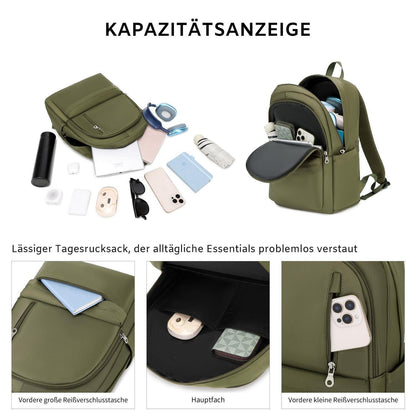 Faltbarer Nylon Rucksack – Groß, Leicht & Modisch für Alltag & Reisen