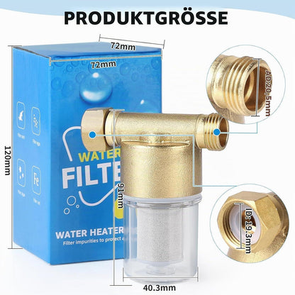 Hauswasserfilter 1/2" – Vorfilter für Hauswasserwerk & Geräte