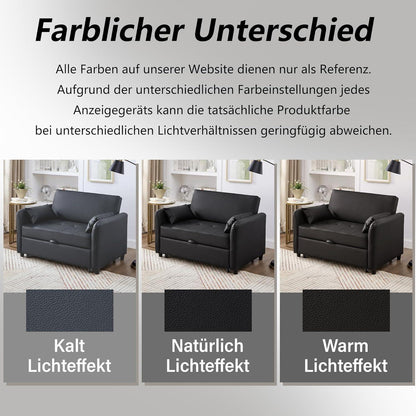 Multifunktionales Sofabett mit Schlaffunktion & verstellbarer Rückenlehne