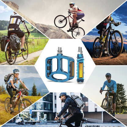 Rutschfeste Fahrradpedale mit Reflektoren – MTB/Rennrad/E-Bike