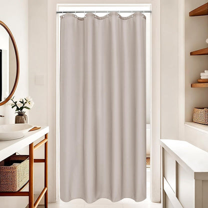 Duschvorhang Sandfarben 120x200cm – Wasserdicht & Anti-Schimmel