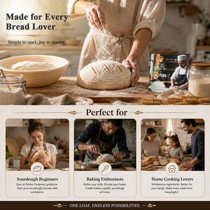 Gusseisen Dutch Oven 5,7L - Perfekt zum Sauerteig Brot Backen