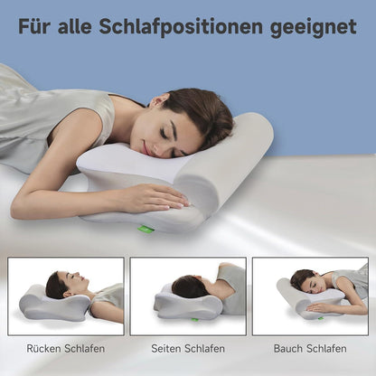 Ergonomisches Nackenkissen aus Memory Foam, höhenverstellbar