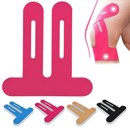 10x Kinesiotape Knie – Vorgeschneiden, Rosa, Sport & Physio