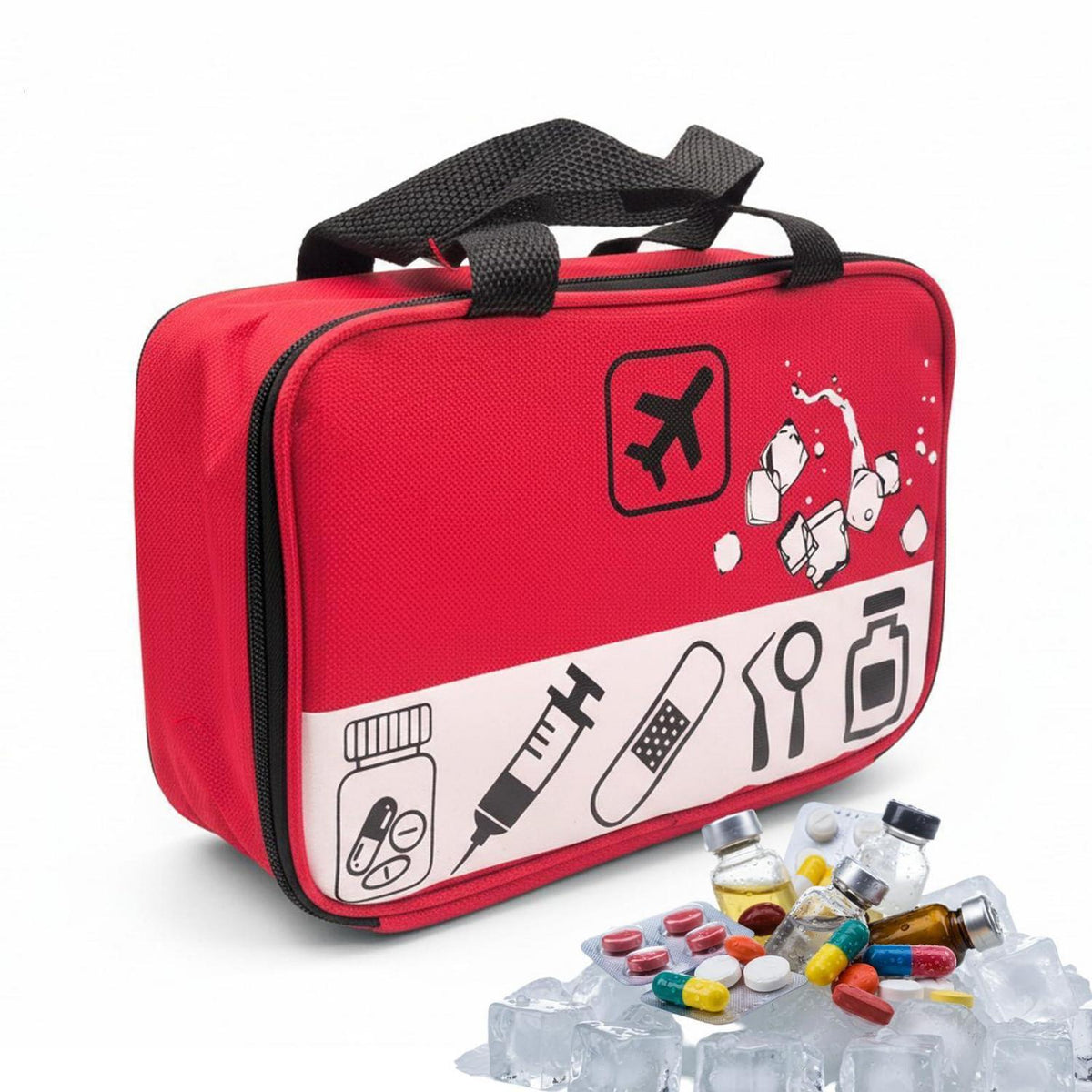Kleine Kühltasche für Medikamente & Reiseutensilien