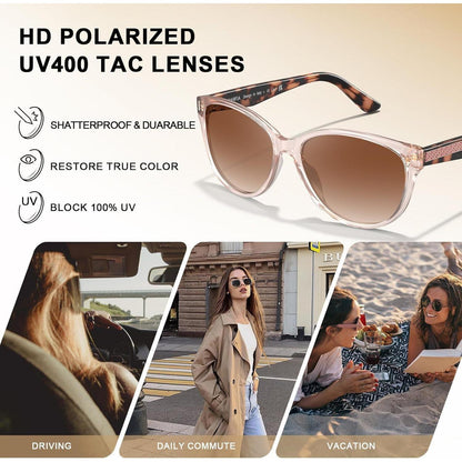 Verspiegelte Damen Sonnenbrille mit UV400 Schutz und Blumenmuster