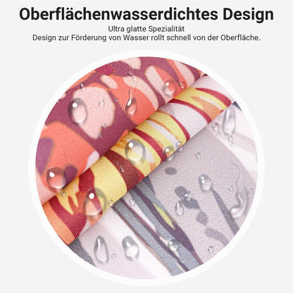 Duschvorhang Mischblumen 120x200cm | Wasserabweisend & Waschbar