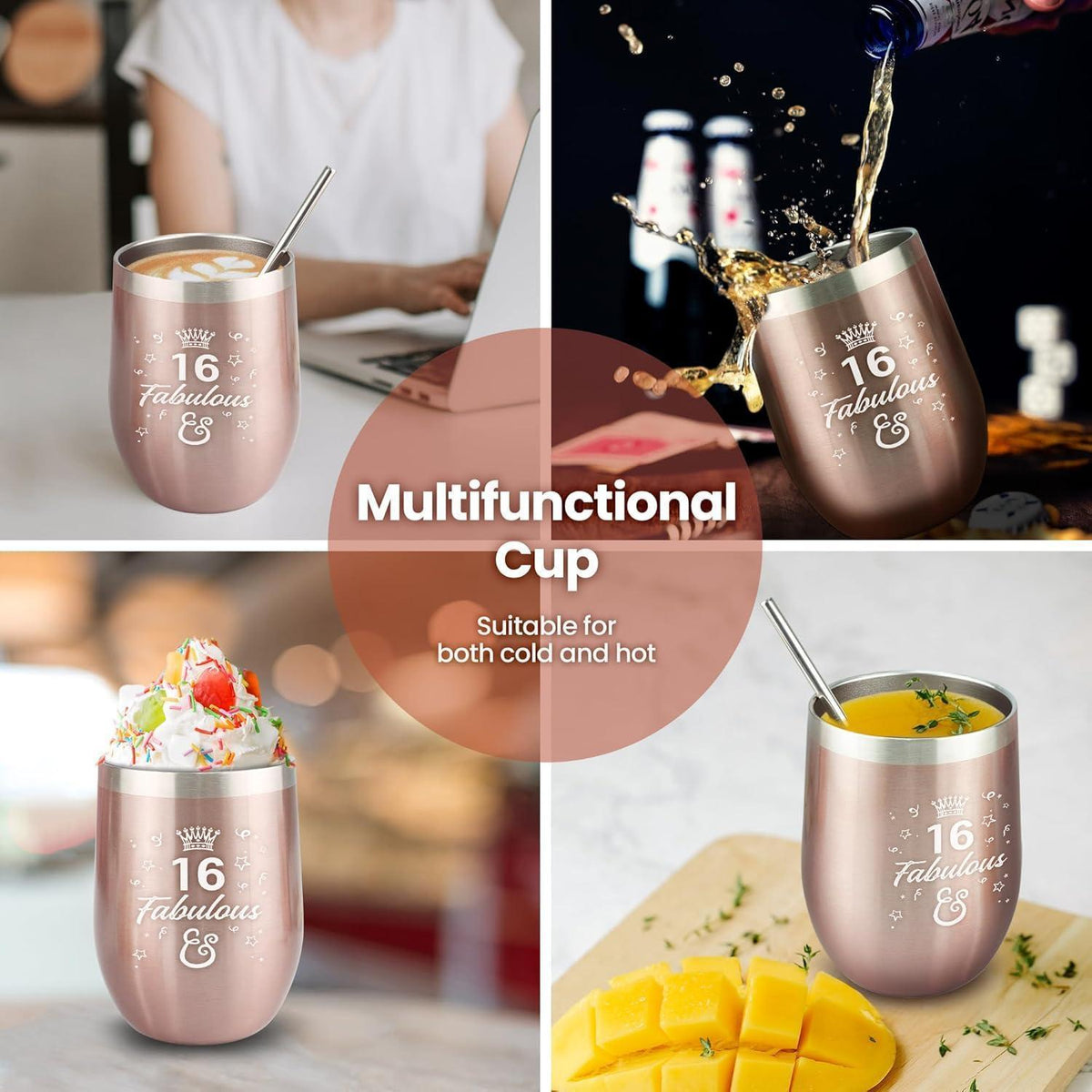 Geschenkset 16. Geburtstag Mädchen – Überraschung für Tochter & Freunde