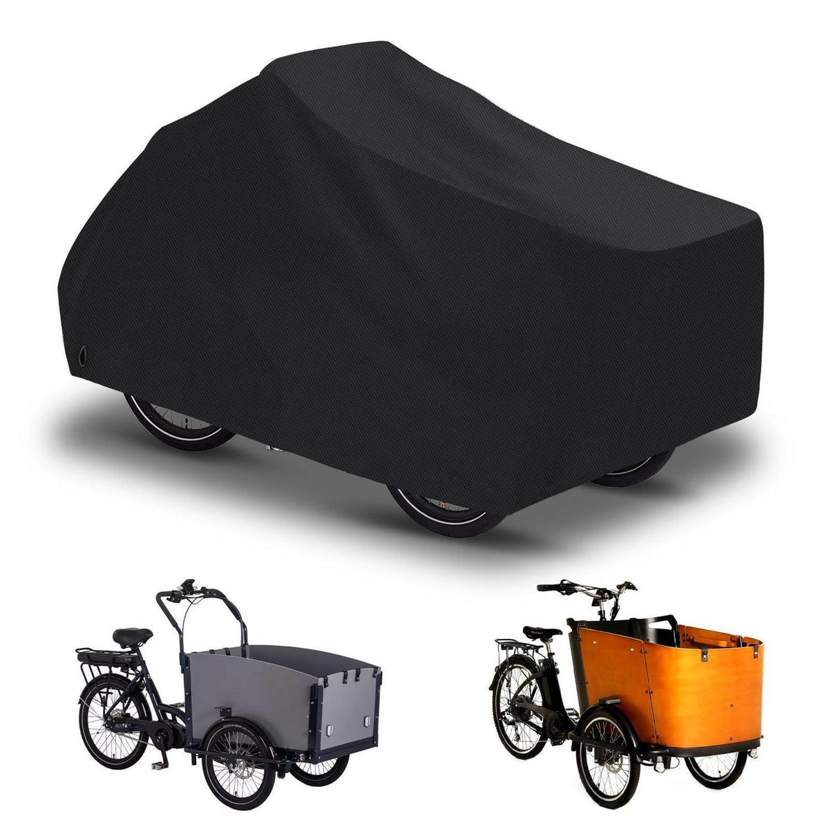 Lastenrad Abdeckplane wasserdicht – Fahrradgarage für Cargobike