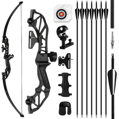 Recurve- & Langbogen Set für Erwachsene – Komplettset zum Bogenschießen
