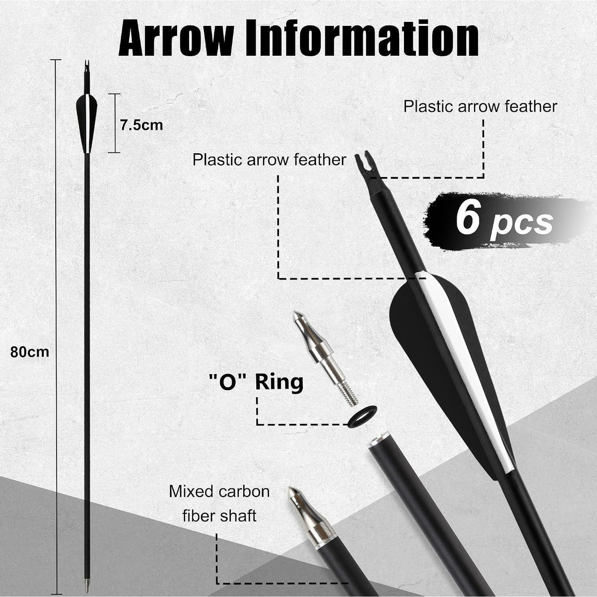 Recurve- & Langbogen Set für Erwachsene – Komplettset zum Bogenschießen
