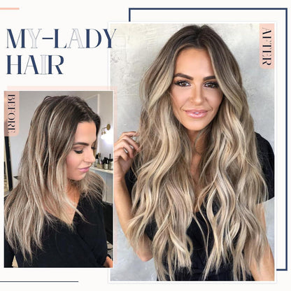Echthaar Extensions Bondings 60cm Schokoladenbraun #04