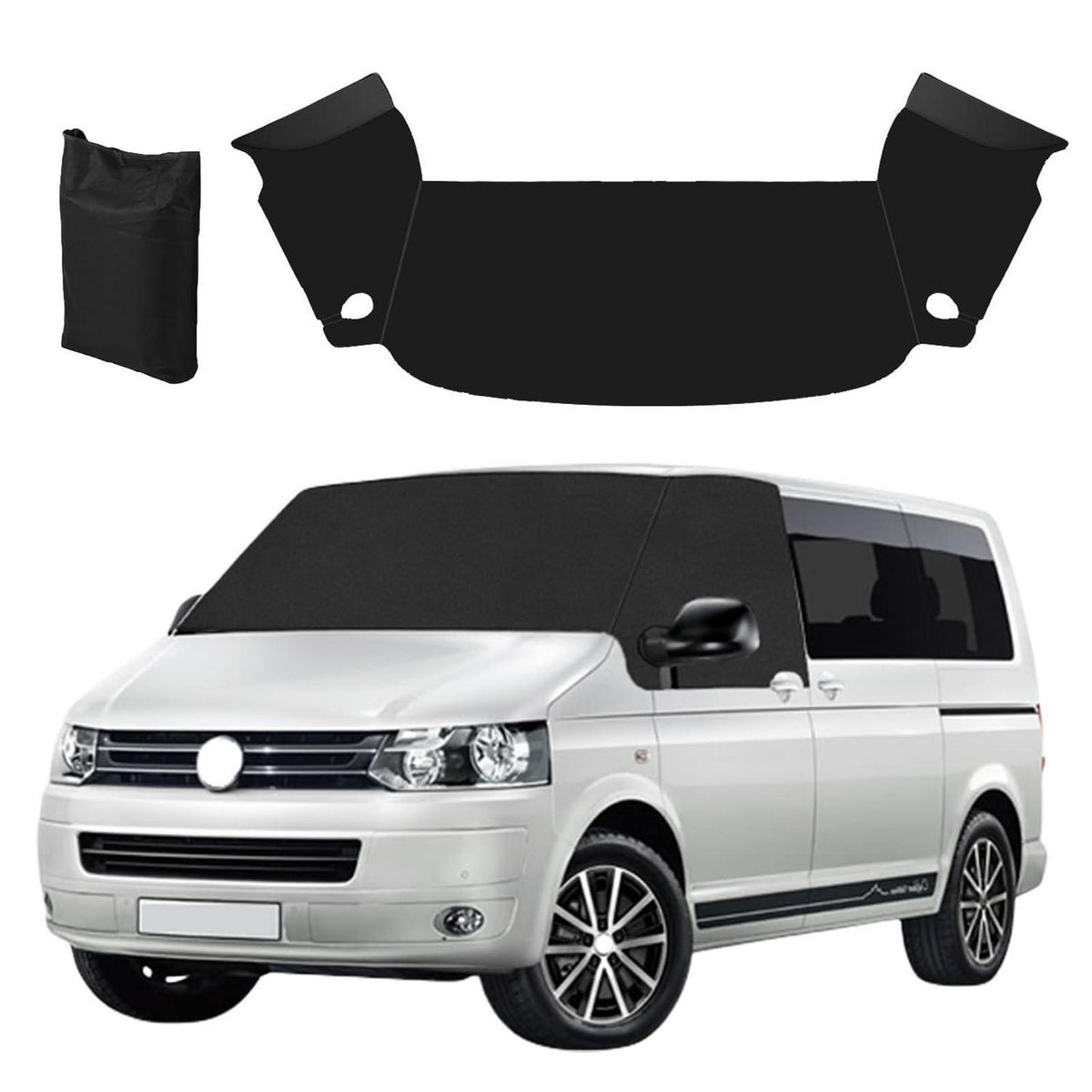 Windschutzscheibenabdeckung VW Transporter T5/T5.1 – Frost Schnee Sonnenschutz