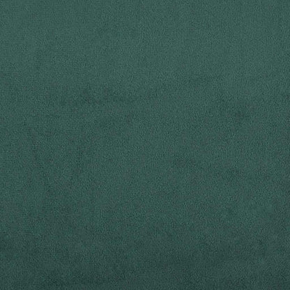 2-Sitzer Sofa Dunkelgrün Samt – Komfortable Polstercouch