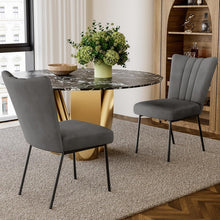 Samt Esszimmerstühle Set 4er Grau – Komfort & Stil