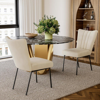 Samt Esszimmerstühle 4er Set – Bequem & Stilvoll