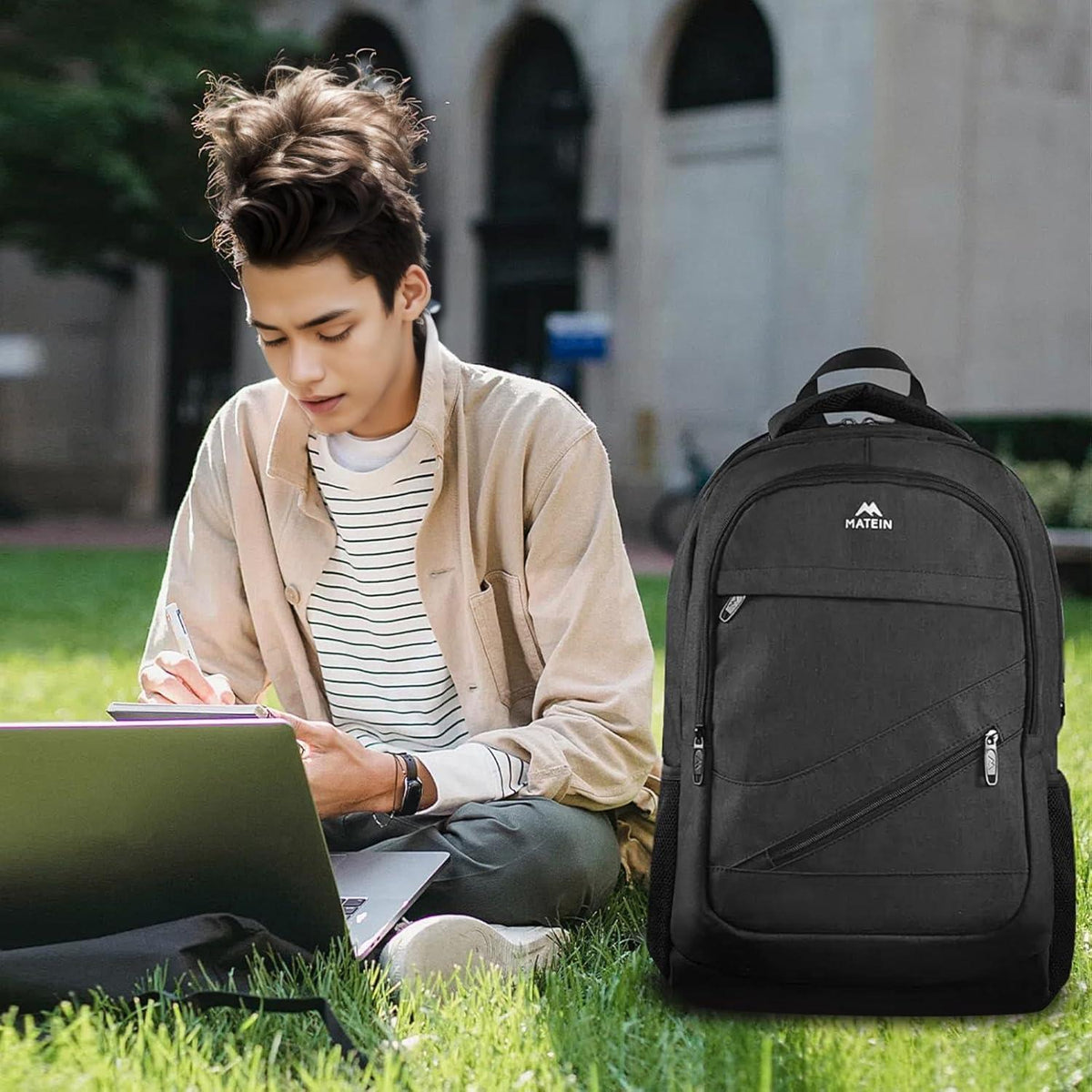 Laptop Rucksack Herren 17 Zoll – Wasserdicht & TSA-geprüft