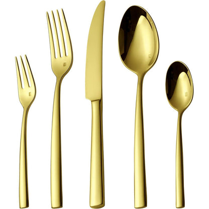 Besteckset 30-teilig Champagner Gold poliert für 6 Personen