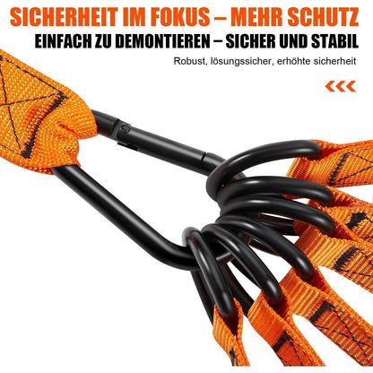 Widerstandsbänder Set mit Griffen & Zubehör, bis 190kg