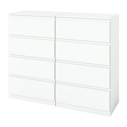 2er-Set Kommoden weiß 60cm - Schlafzimmer & Büro