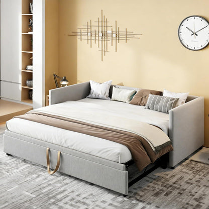 Schlafsofa 90/180x200 cm mit Bettkasten & Stauraum