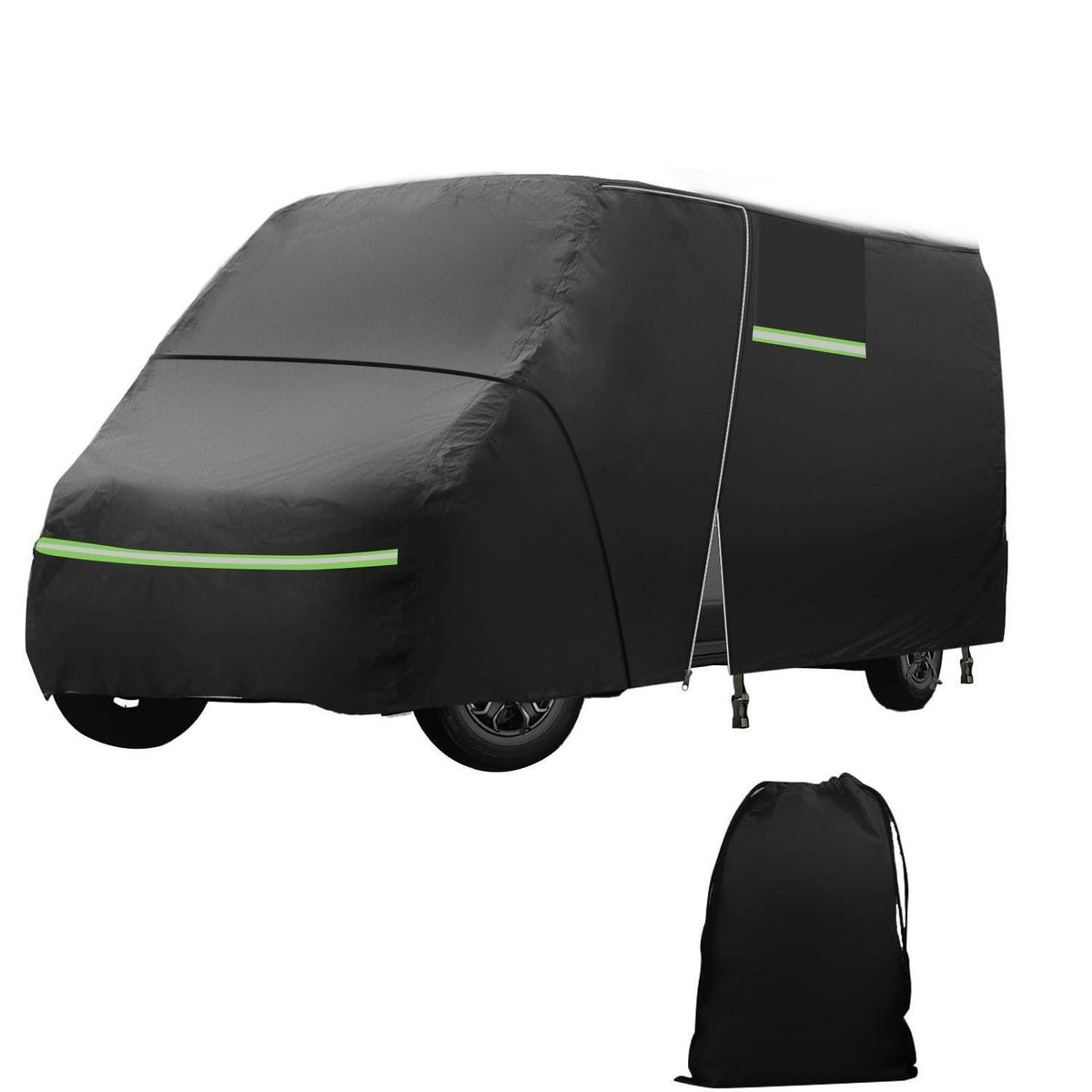 Vollgarage für Fiat Ducato 2006-2024 – Wasserdichte Autoabdeckung mit Türverschluss