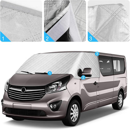 Frontscheibenabdeckung Renault Trafic 2014-2023 – Frost & Sonnenschutz