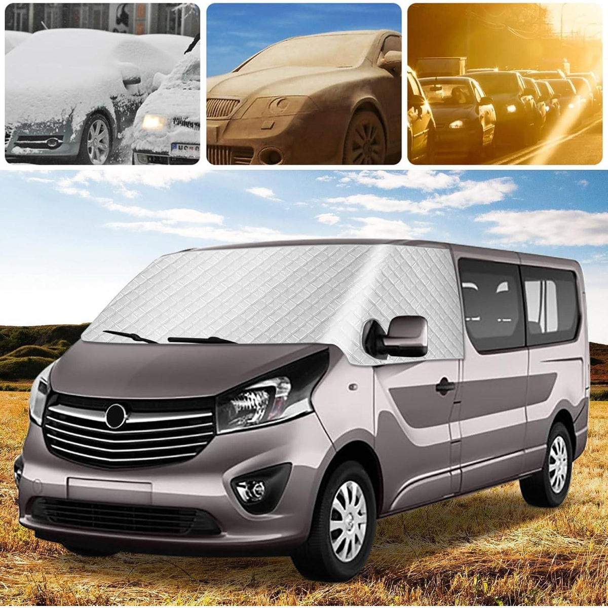 Frontscheibenabdeckung Renault Trafic 2014-2023 – Frost & Sonnenschutz