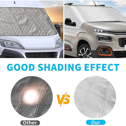 Frontscheibenabdeckung Citroen Berlingo 2018-2025 – Frost & Sonnenschutz