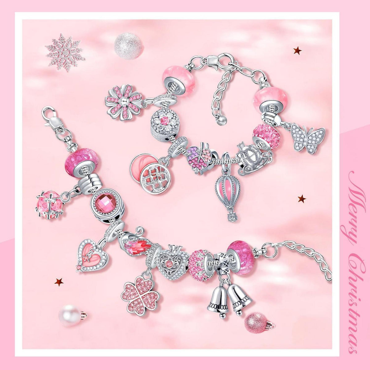 Adventskalender Schmuck Mädchen 2026 - Weihnachtsüberraschung für Kinder