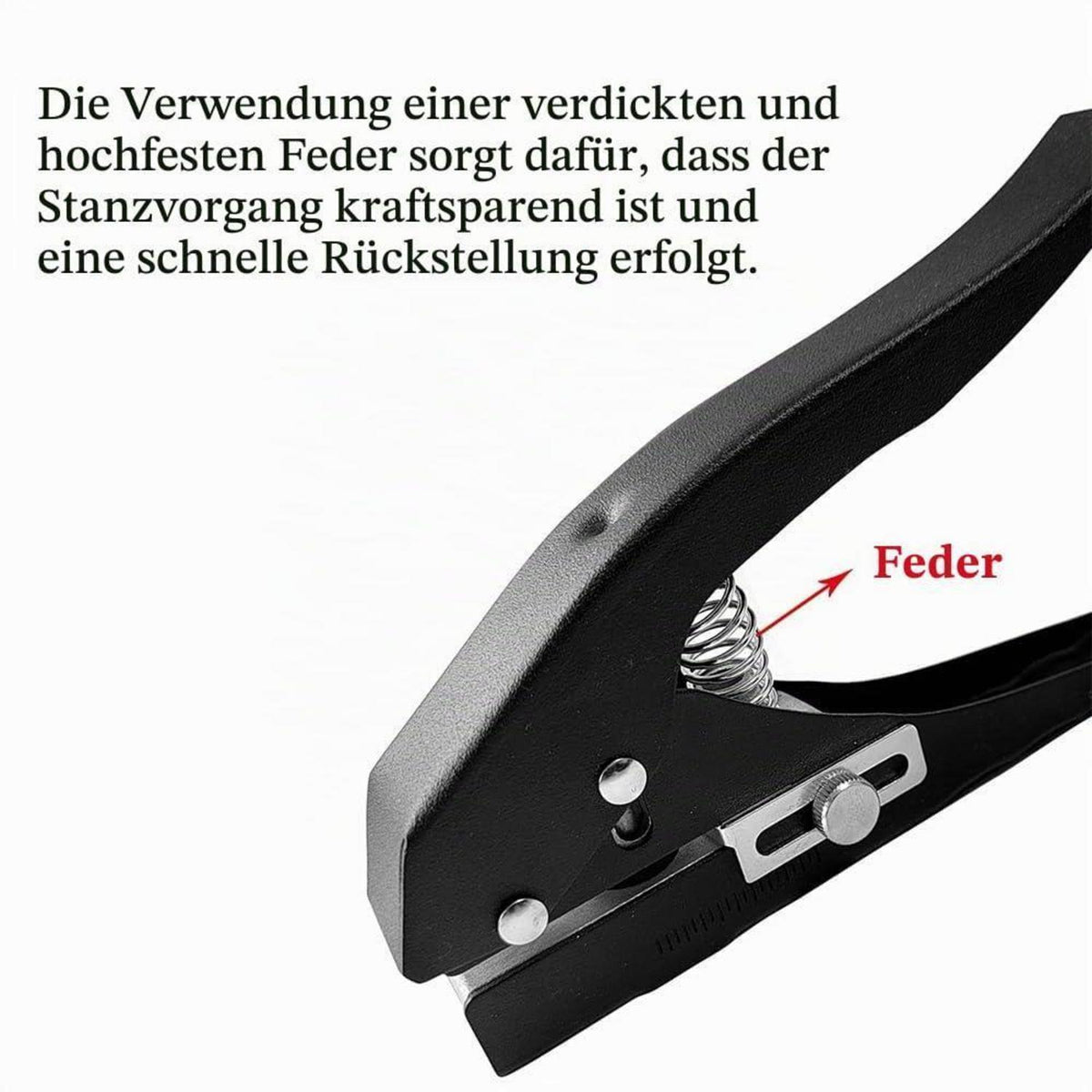 Einzelloch Locher 15mm – Papierstanzer für Basteln & Handwerk