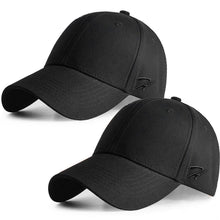 Baseball Cap Baumwolle Verstellbar – Unisex Kappe Schwarz